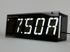 Alpha Clock Five White