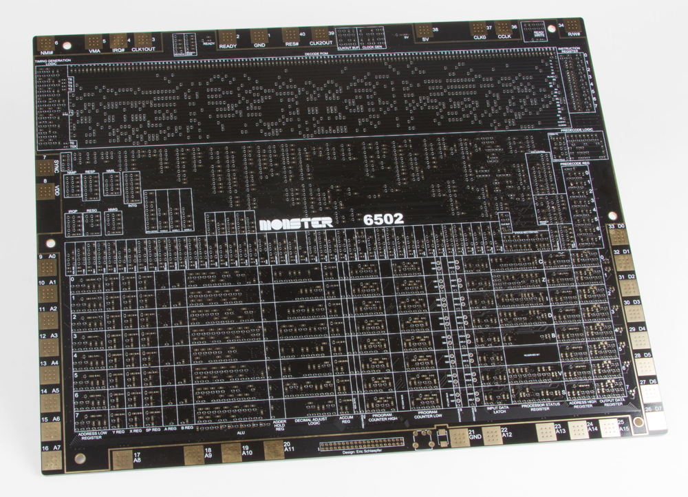 MOnSter 6502 PCB