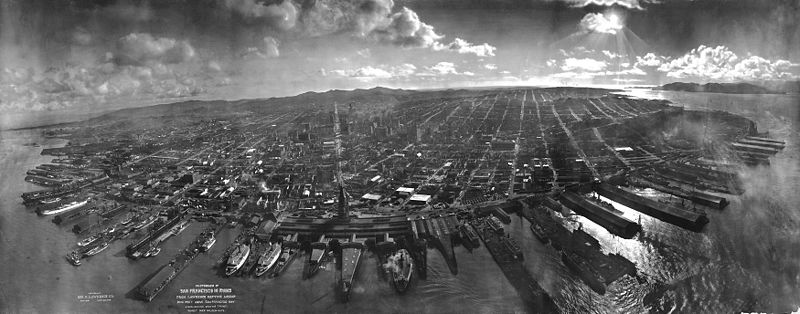 San Francisco in Ruins by George R. Lawrence